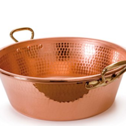 Hammered Copper Jam Pan