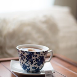 Pretty Tea Cup on Bedside