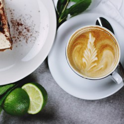 coffee cup on table