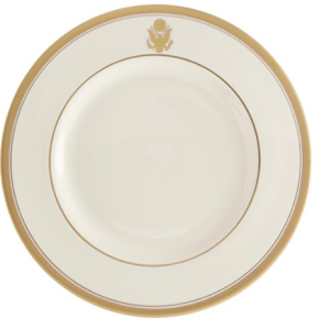 Pickard White and Gold Plate