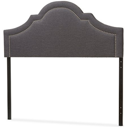 arched-dark-gray-studded-headboard