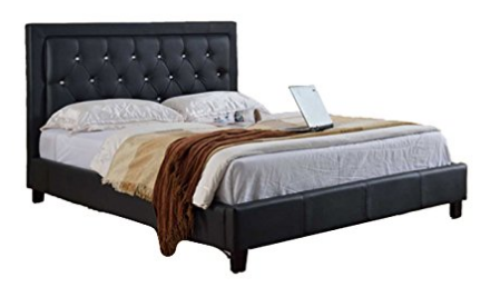 black-pleather-platform-headboard