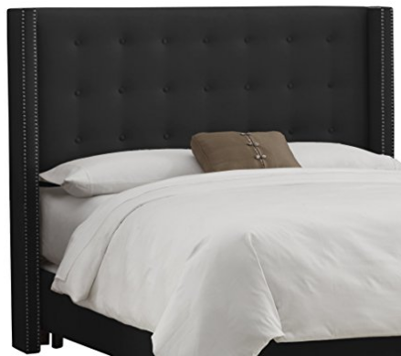 black-wing-tufted-headboard