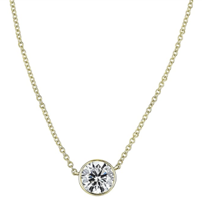 Gold diamond necklace for mom