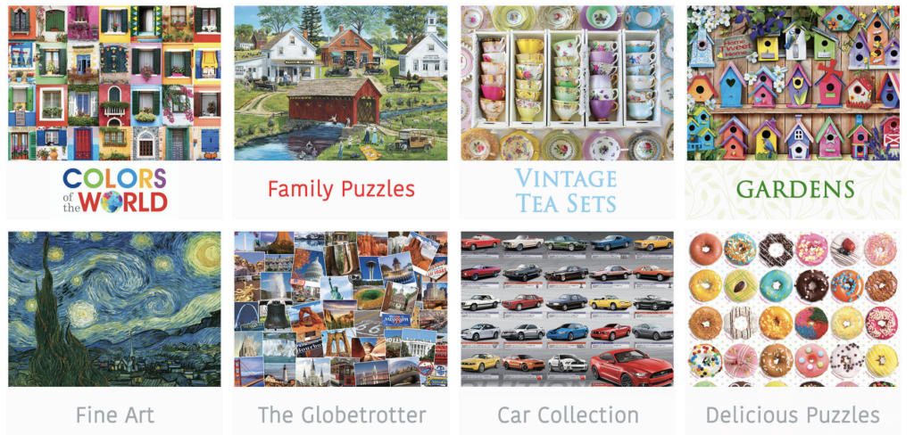 Colorful Puzzles Made in USA