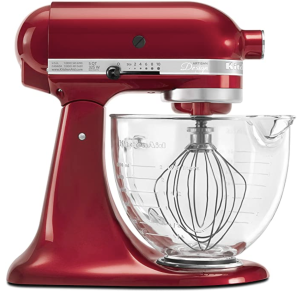 Red Kitchen Aid Mixer