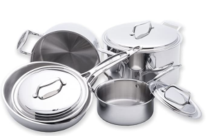 Stainless Steel Pots and Pans